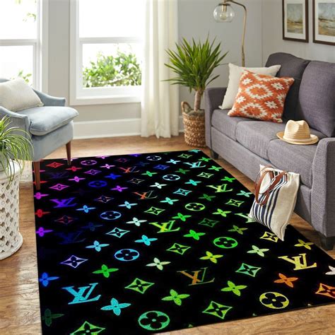 louis vuitton rug set.